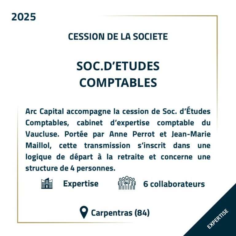 SOC.D'ÉTUDES COMPTABLES